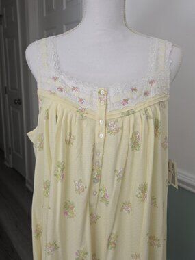 Aria Nightgown, Yellow, 1X, NWT